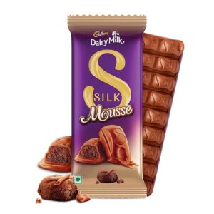 Cadbury Dairy Milk Silk Mousse Chocolate Bars, 50gm